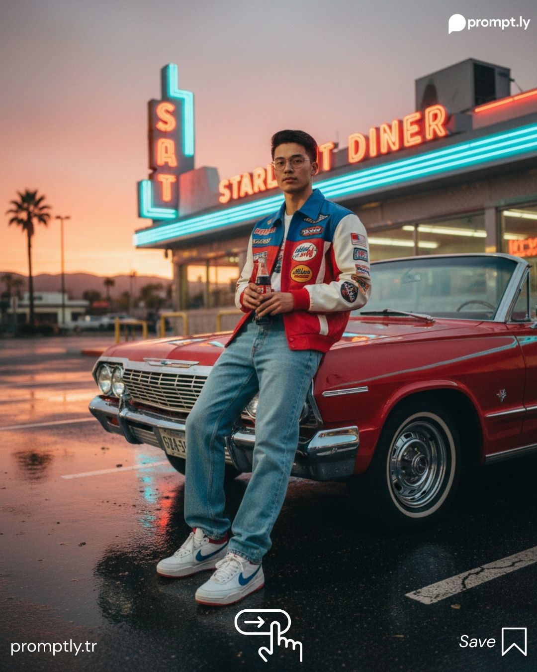 Retro Americana örnek görseli