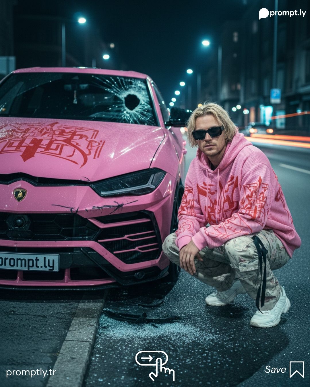 Pembe Süperspor Otomobil örnek görseli