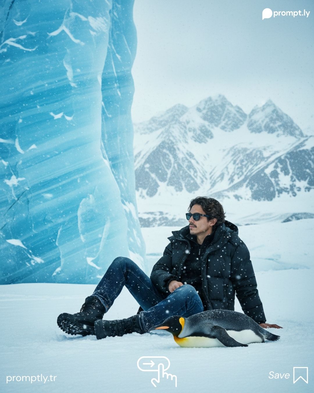 Buzlar Arasında örnek görseli