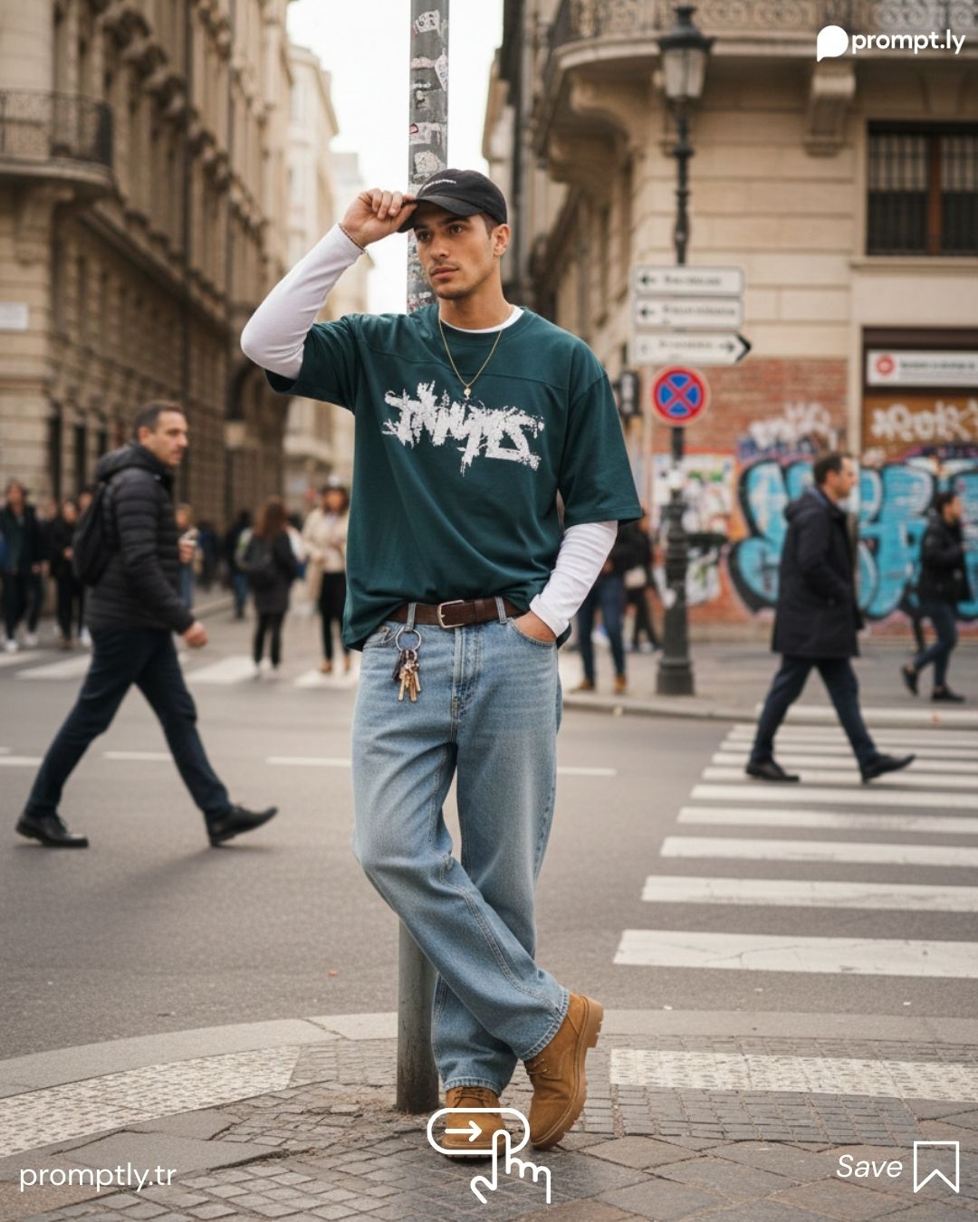 Günlük Sokak Stili örnek görseli