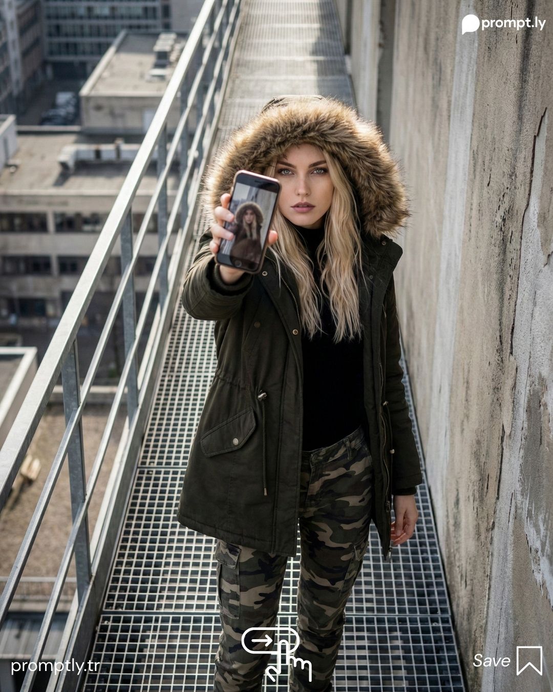 Şehirde Modern Portre örnek görseli